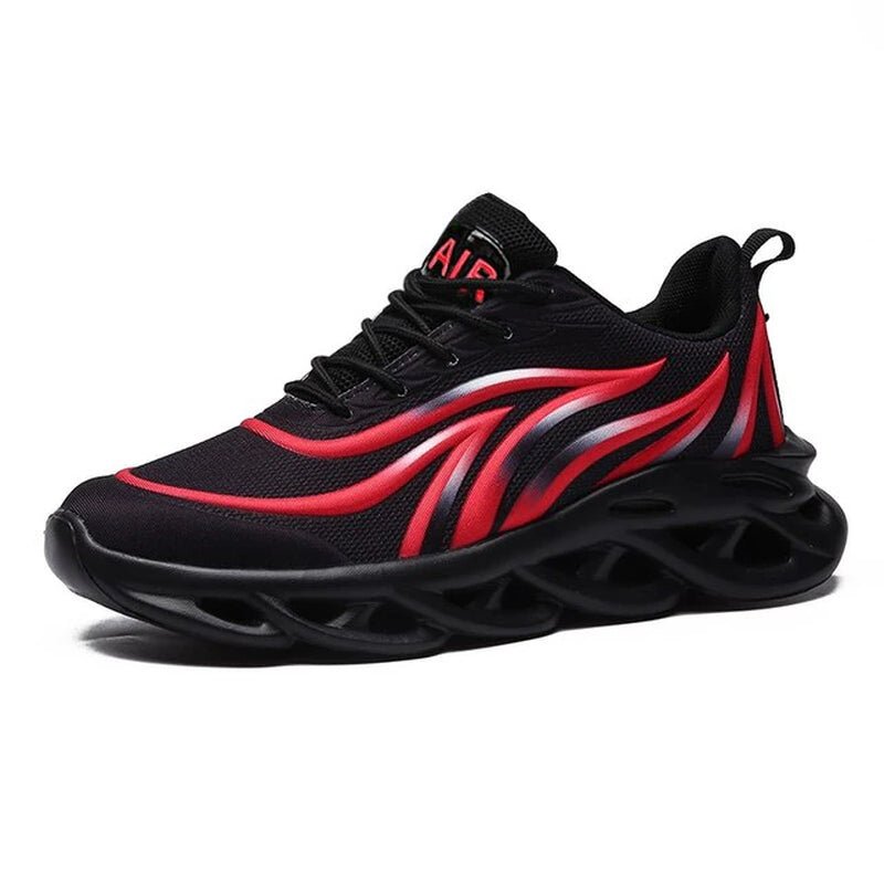 Men Flame Printed Sports Shoes - StrideXwear™