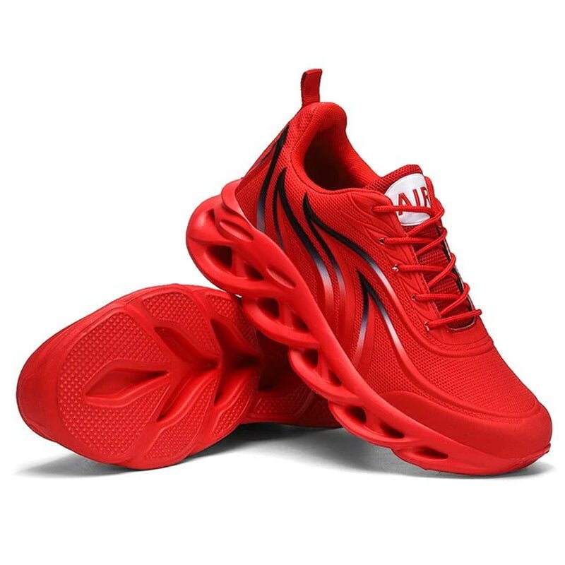 Men Flame Printed Sports Shoes - StrideXwear™