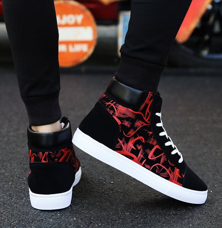 Men Spring High Top Shoes - StrideXwear™