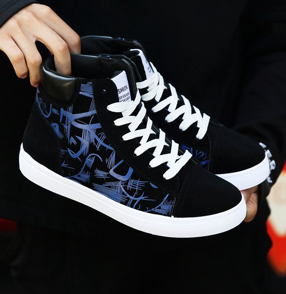 Men Spring High Top Shoes - StrideXwear™